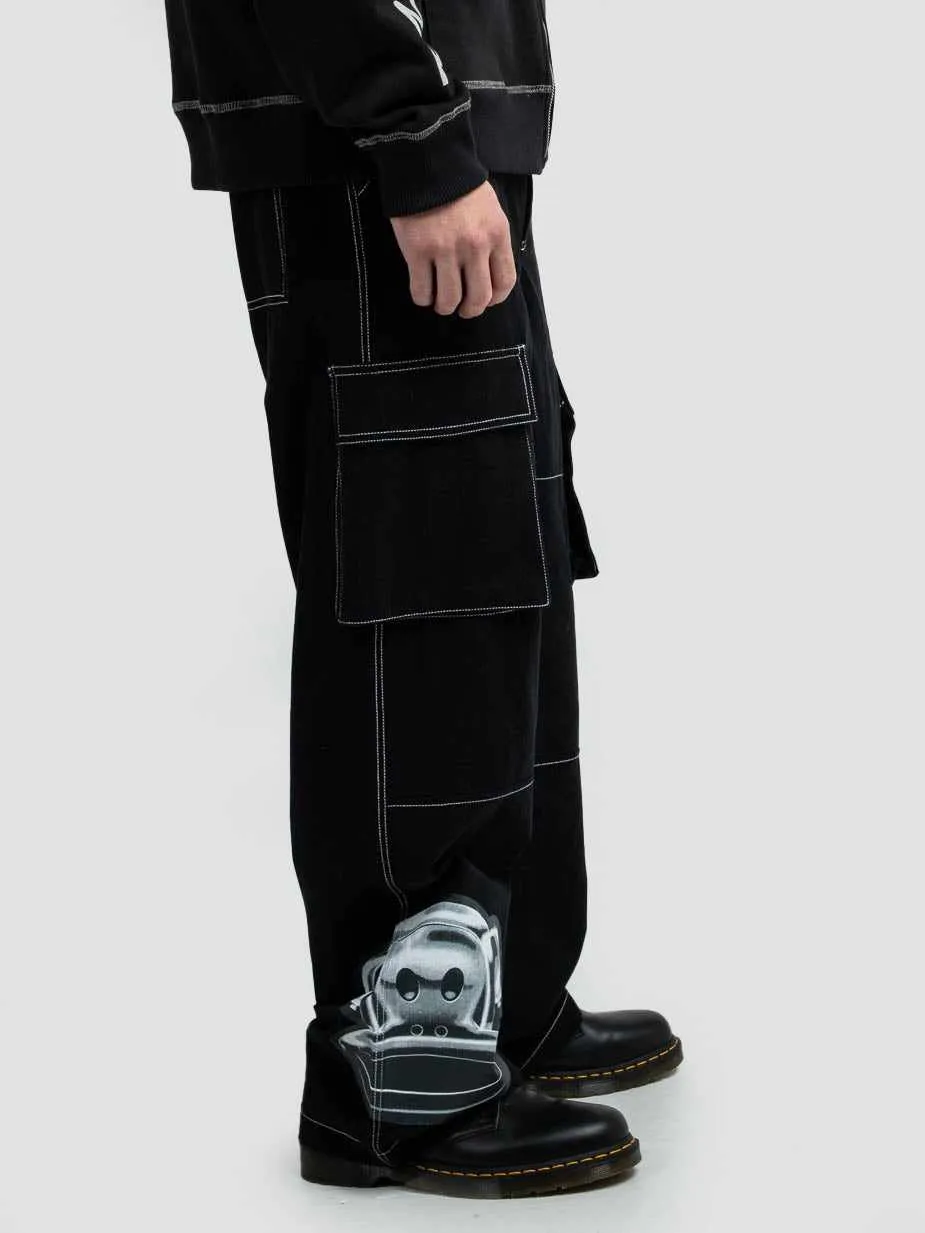 Julius Black Cargo Pants